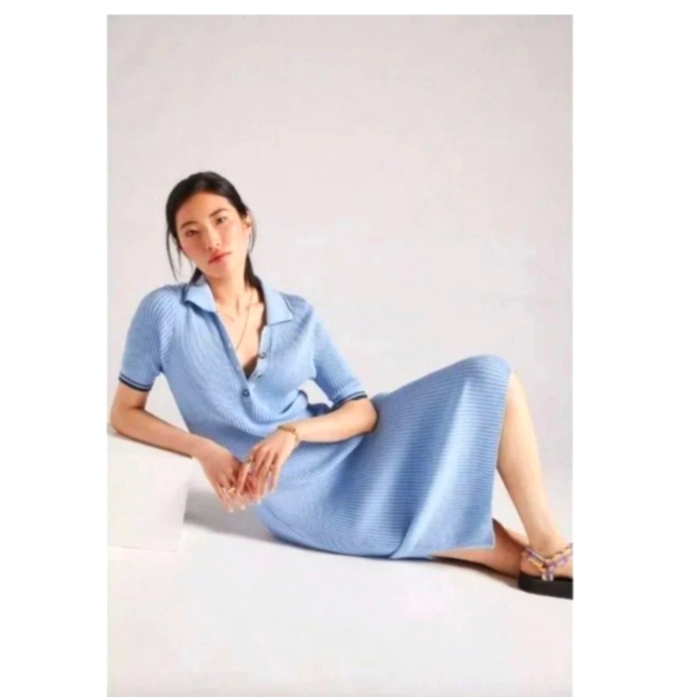 Anthropolgie Saturday Sunday Knit Polo Dress